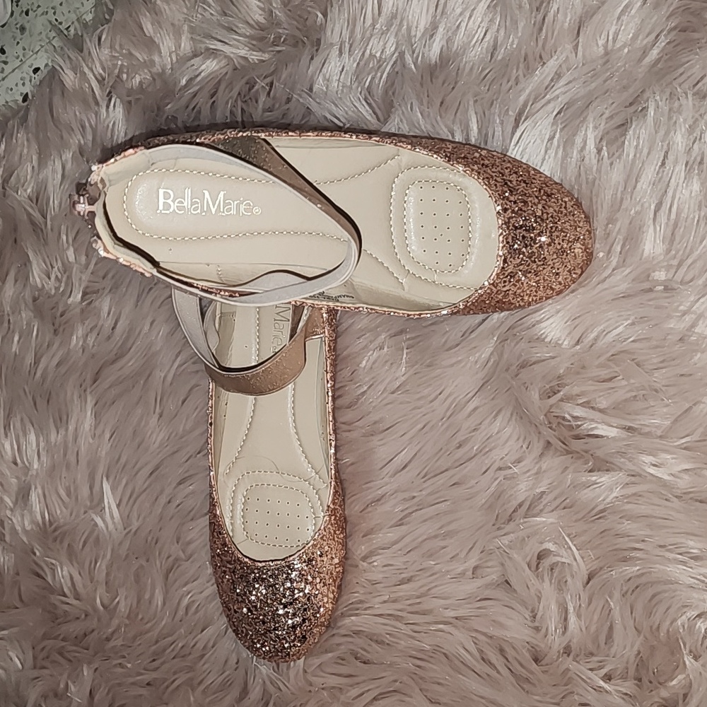 BellaMarie glitter ballet slipper